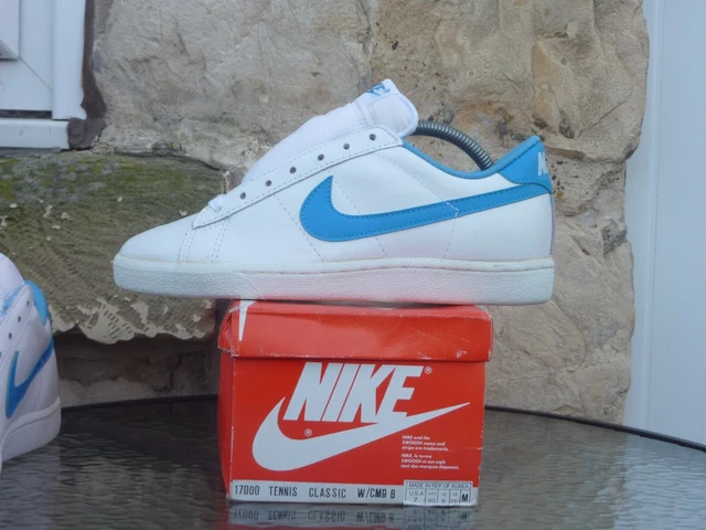 VINTAGE 1987 NIKE Wimbledon UK6 US7 Mi Korea OG Tennis Classic