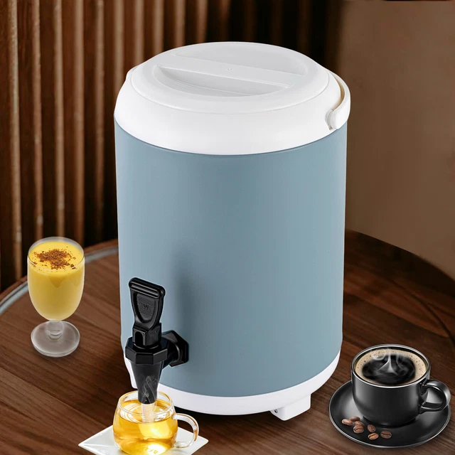 Insulated Beverage Server/Dispenser 1.9 Gallon Hot & Cold Drinks with Handles US