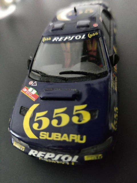 Miniature Subaru Impreza Sungkar Rallye 1/43 – Altaya – Rallye De France Alsace 2012