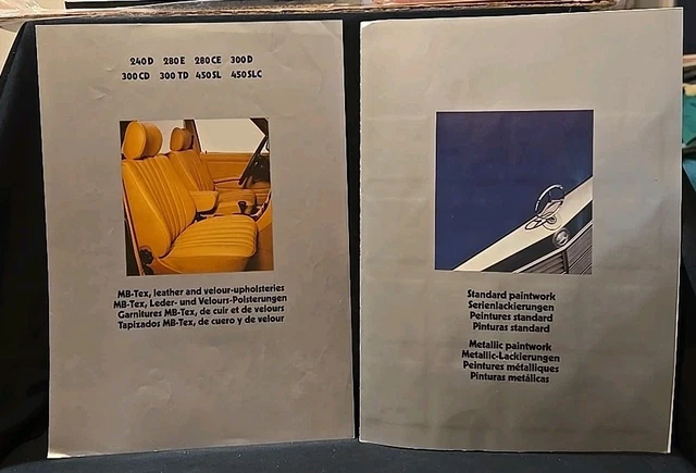 European Vehicles, Brochures & Catalogs, Automobilia