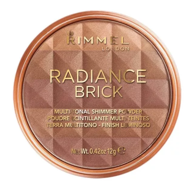 Rimmel Radiance Brick Bronzer - 003 dunkel - Brandneu