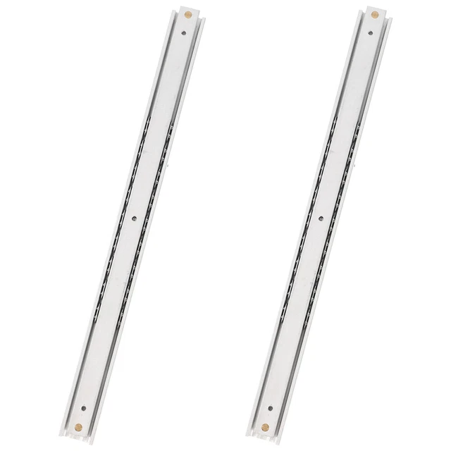 Binario Scorrevole Per Porta In Vetro E Legno – Guida Silenziosa In Acciaio Inox, Sistema Push-pull, Per Uso Residenziale E Commerciale