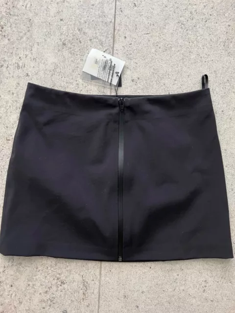 ALEXANDER WANG Women's Black Skirt Short Strach Mini Black Size 6new tag