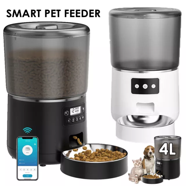 Smart Pet Automatic Pet Feeder Cat Feeder Auto Food Dispenser APP Control