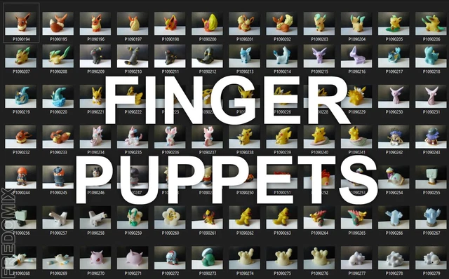 Figurine Mega Absol - Finger Puppets Pokémon - Bandai - Neuf