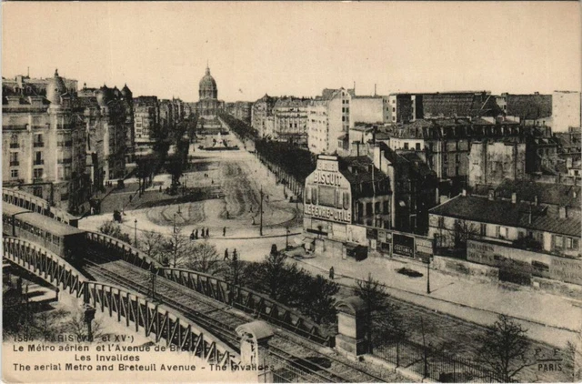 CPA PARIS 15th Le Métropolitain Breteuil Avenue (34608)