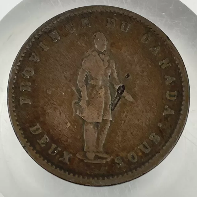 Kanada Quebec One Penny Bank Token 1852