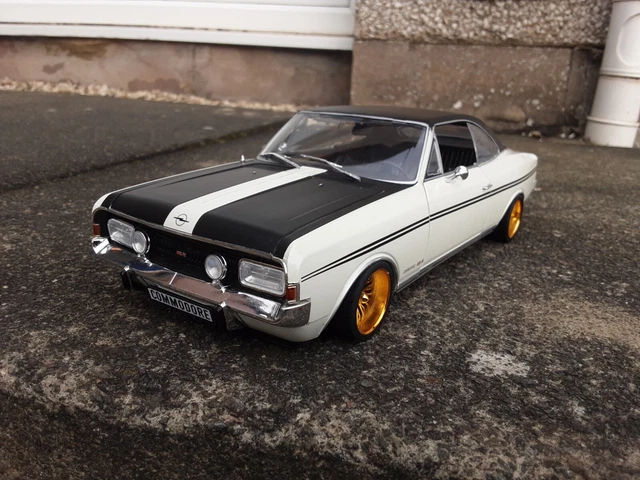 1/18 REVELL OPEL Commodore GS/E Custom Lowrider Modified Diecast Car ...
