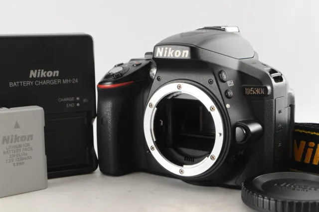 [Near Mint] Nikon D5300 24.2MP Digital SLR Camera Body Shutter Count: 17120