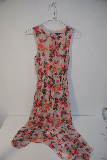 NEW LOOK 915 Generation Girls Floral Dress -Multi- Age 12-13 Years