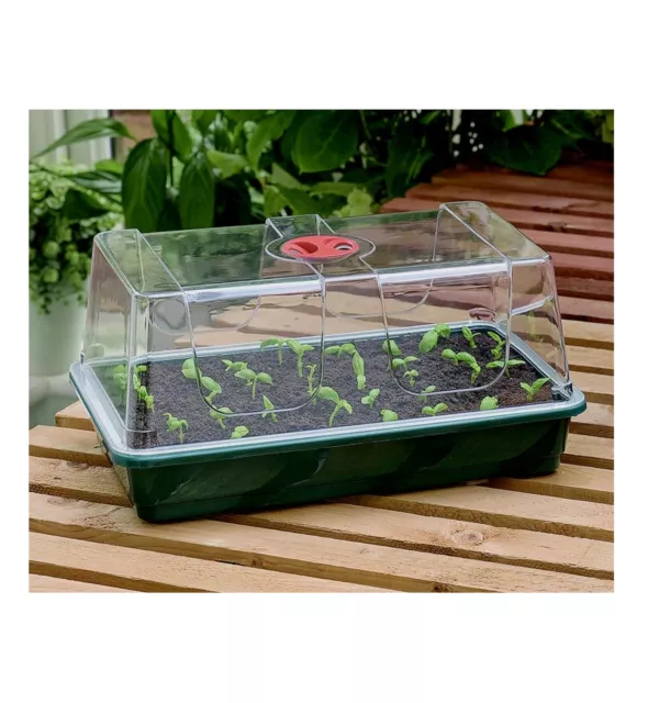 Garland Large High Dome Propagator Seed Tray Vented Plant Propagation 37.5cm