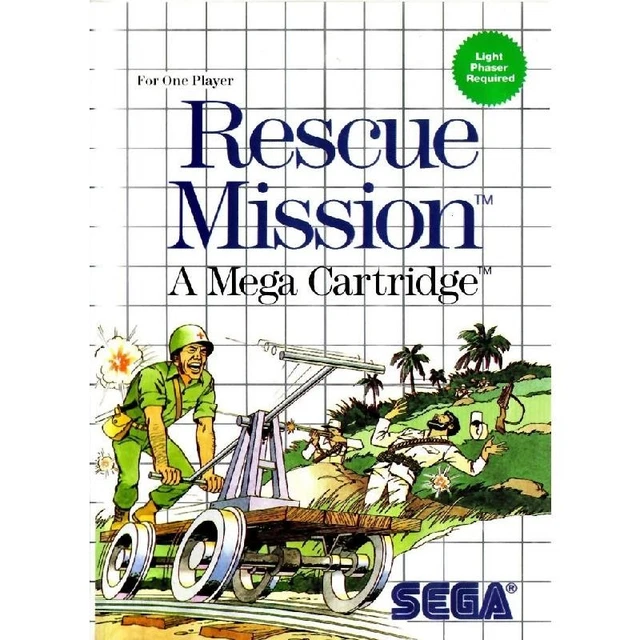 Jeu Sega Master System Impossible Mission - Loose - N°7348S - état Correct