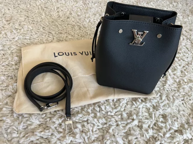 Louis Vuitton Lockme MM - Noir (Black) Color - Authentic LV - M41239
