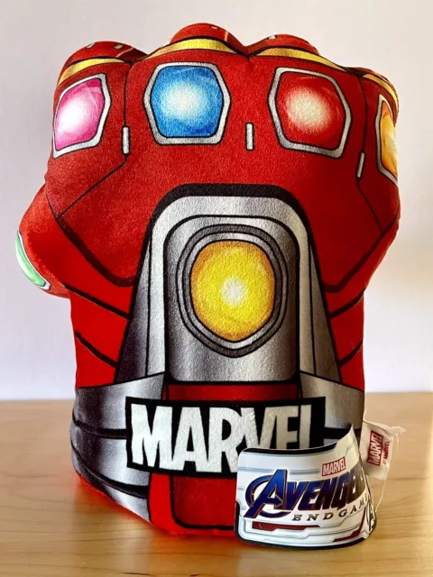 Marvel Avengers Endgame Plush Iron Man Infinity Gauntlet Glove Cosplay New Hand