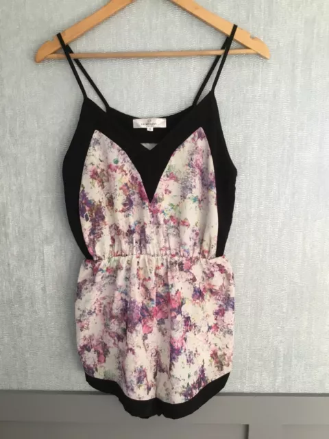 Oh My Love Ladies Summer Lightweight Sleeveless Playsuit Size Small