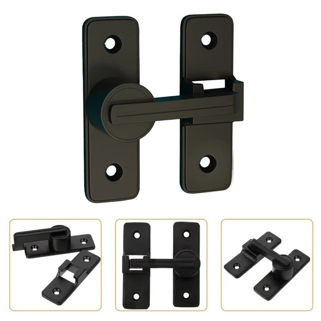 Tornillo de puerta 180 grados anti-intrusión baño puerta pernos aleación de zinc