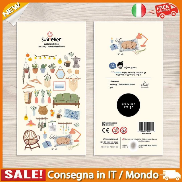 IT Cute Stickers Funny Journal Stickers for Kids Stationery Supplies (Style B)