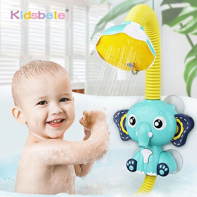 Bath Toys Baby Water Game Elephant Model Faucet Shower Electric Water Spray Toy