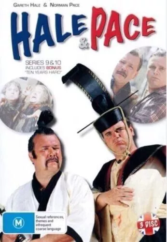 HALE & PACE - SERIES 9 & 10 very good condition dvd region 4 t410