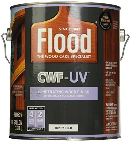 1 galón FLD527 oro miel acabado de madera transparente CWF-UV