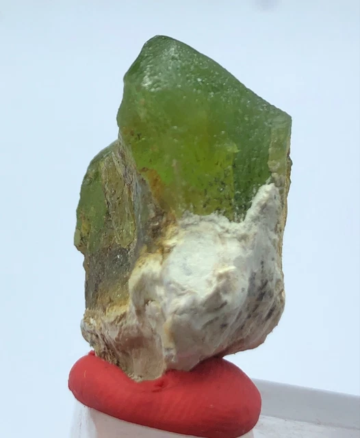 15 Gram Natural Green Peridot Crystal Specimen Form Supat Valley Pakistan