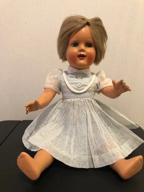 RAYNAL POUPEE IMPECCABLE Corps Et Tete . Robe D Origine 58 Cm Env 1958 EUR 69,00 - FR