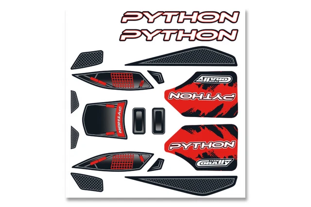 COR00180-377-1 Body Decal Sheet - Python Xp 6s - 1 Pc Corally