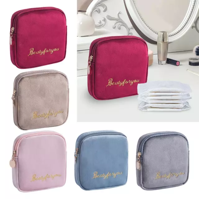 Sac de rangement réutilisable pour serviettes hygiéniques, pochette pour coupe