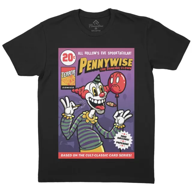 Pennywise Dancing Clown Comics T-Shirt Horror It We All Float Down Here Fun P991