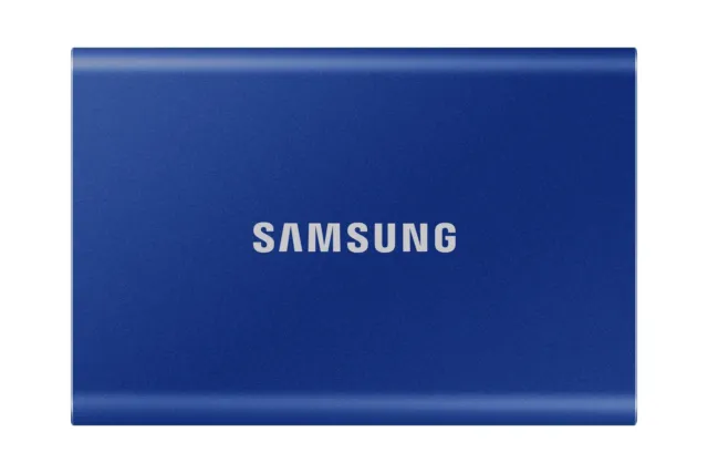 Samsung MU-PC1T0H Ssd Esterno Portatile 1000Gb Blu Mu-Pc1t0h Ww Hard Disk Estern