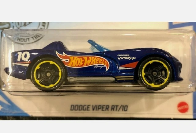 Hot Wheels Dodge Viper RT/10 Schatzsuche 2020 245/250 kurze Karte brandneu in Verpackung