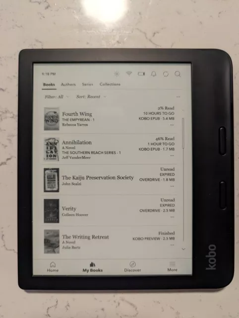 Kobo Libra 2 32 GB, WiFi, 7 inch eBook Reader - Black