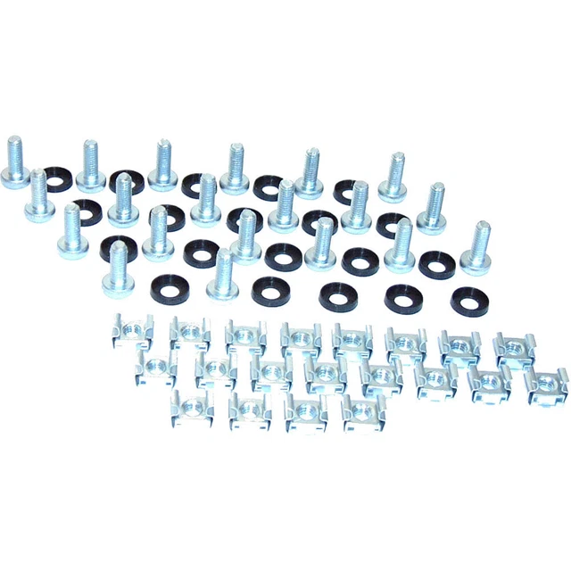 5x Zubehör Netzwerkschrank Montageset/Schraubenset 20x
