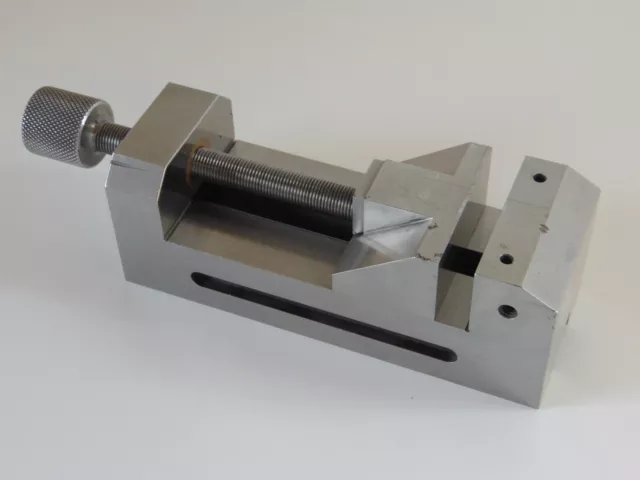 Precision Machinist Toolmaker Grinding Vise ground thread 6 11/16 x 2 7/16 x 2.5