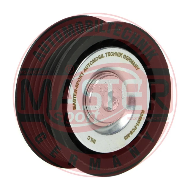 MASTER-SPORT Galet enrouleur de courroie d'accessoire Poulie renvoi 65mm 23mm