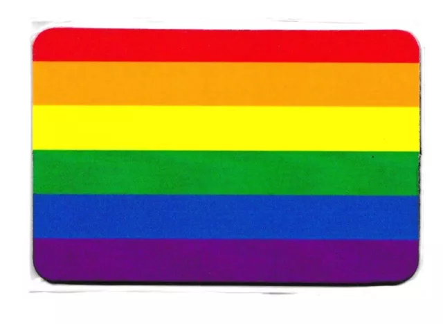 Magnet Flagge Lgbt Gay Lesbian Pride für Kühlschrank Auto Oder Autre