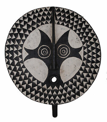 Mask Solar Plank Bwa Sun 48 CM Burkina Faso Art Primitive African 17244