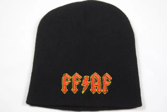 Funeral For A Friend Brodé AC / Dc Style Rouge Bonnet Logo de Ski Ffaf Heures