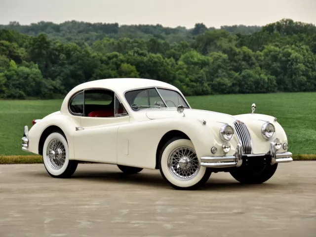 1954 Jaguar XK 140 Coupe, Refrigerator Magnet, 42 MIL Thick