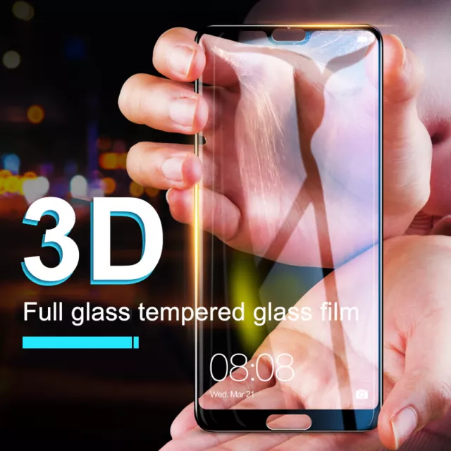 9H Full Coverage Tempered Glass Screen Protector for HUAWEI Nova 3i 3e & P20 Pro