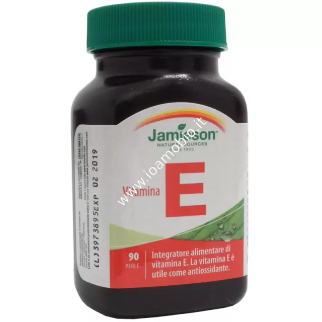 Jamieson Vitamina E 90 perle - Antiossidante