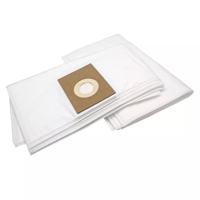 10x Sacs micro fibres non tissées pour FAKIR Professional S 20 L, S 10, S 12