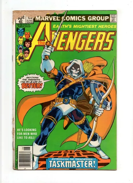 AVENGERS #196 VINTAGE Marvel Comic HOT KEY 1st Taskmaster, Black Widow  Movie EUR 14,70 - PicClick FR