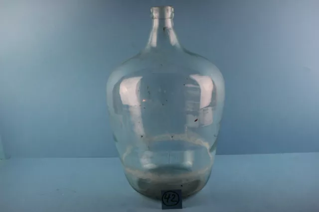 Alter   Apothekerflasche Kugelballon Transparent  Nr 42