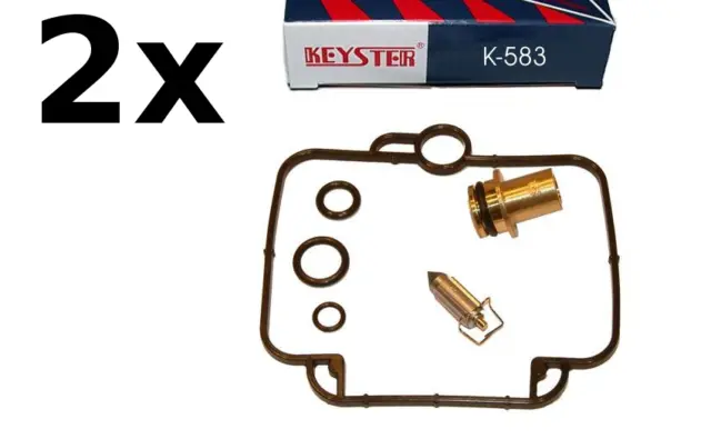 Keyster Vergaser Reparatursatz Suzuki GS500E/GM51B/Bj.89-00  ,2 Kits
