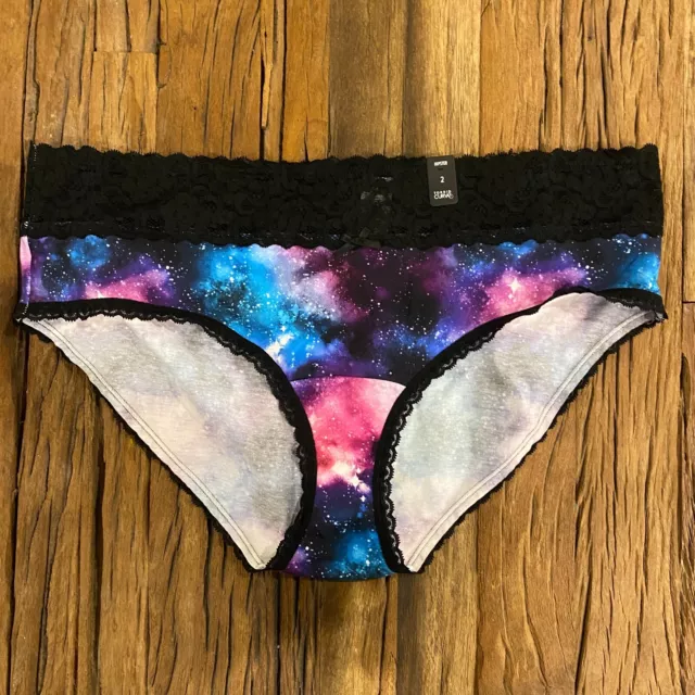 Torrid Panty Womens 2X Purple Curve Hipster Galaxy Lace Underwear Ladies NEW*