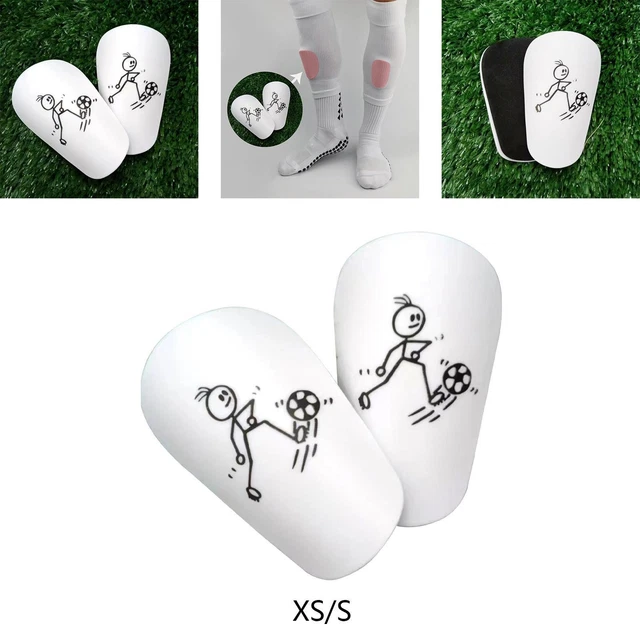 2pcs mini soccer tibia gardes de football de football de petits accessoires de