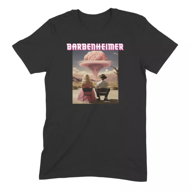 Novelty Genius "Barbenheimer" Funny Ringspun Cotton T-Shirt,  Mens/Womens Fits