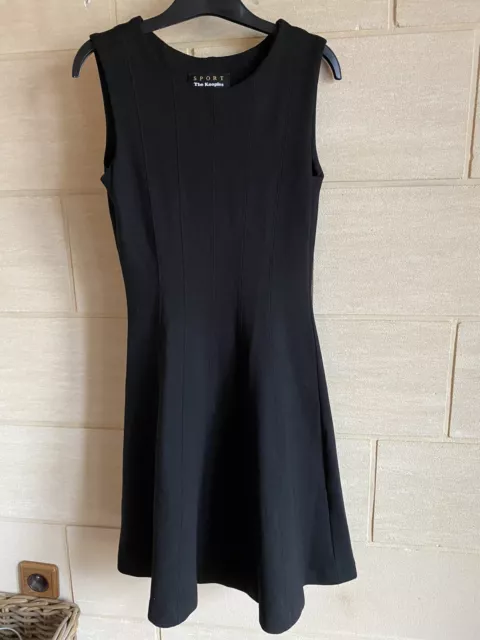 Superbe Robe The Kooples Patineuse Noire Stretch Classique Chic Taille S 36