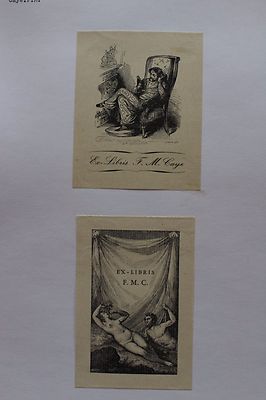 Lot de 2 ✒ EX LIBRIS Julien Félix 